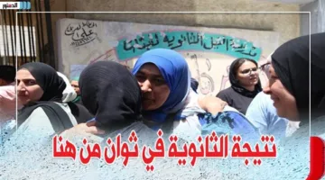 نتيجة الثانوية العامة 2025 متاحة الآن رسميًا عبر بوابة الثانوية العامة باستخدام رقم الجلوس.