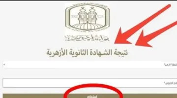 بوابة الأزهر الرقمية لنتائج الشهادة الثانوية الأزهرية 2025