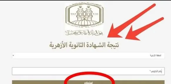 بوابة الأزهر الرقمية لنتائج الشهادة الثانوية الأزهرية 2025 بوابة الأزهر الرقمية لنتائج الشهادة الثانوية الأزهرية 2025