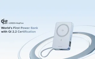 أول بنك طاقة في العالم بتقنية الشحن Qi2.2