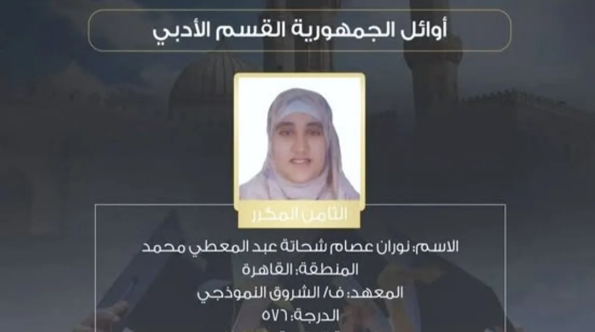 الصف الثامن مكرر في الثانوية الأزهرية القسم الأدبي: ‘أوقفت النزهات لتحقيق الدرجات’ الصف الثامن مكرر في الثانوية الأزهرية القسم الأدبي: ‘أوقفت النزهات لتحقيق الدرجات’