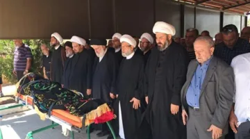 توديع والد النائب عناية عز الدين في شحور بحضور رسمي وشعبي