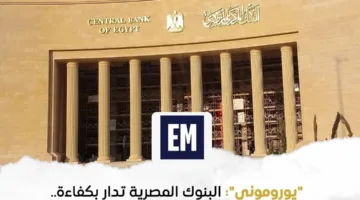 “يوروموني” تبرز قوة القطاع المصرفي المصري في التصدي للضغوط الخارجية