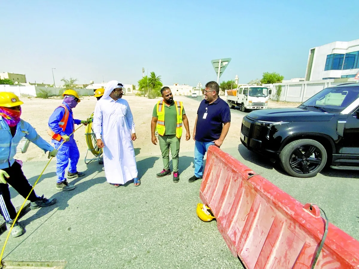 حملة تفتيش على المواقع الإنشائية في الشمال حملة تفتيش على المواقع الإنشائية في الشمال