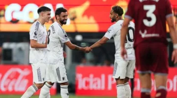 برونو فيرنانديز يجلب النصر لمانشستر يونايتد في مباراة ودية ضد وست هام
