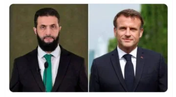 الرئيسان السوري والفرنسي يناقشان آخر التطورات في سوريا