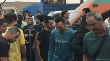 20 شخصًا أصيبوا في حادث تصادم بين سيارة نقل وحافلة عمال على طريق بورسعيد – الإسماعيلية