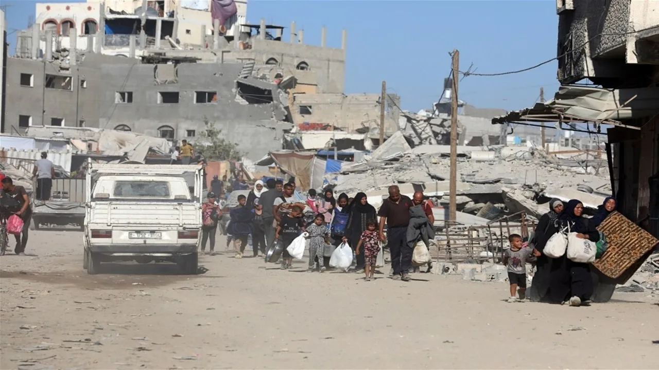 الخارجية الأمريكية تطرح شرطاً واحداً لإنهاء النزاع في غزة الخارجية الأمريكية تطرح شرطاً واحداً لإنهاء النزاع في غزة