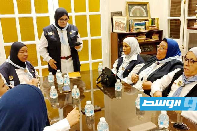 مكتبة المقهور تستقبل رائدات «فوج جنزور» في زيارة توعوية وتعليمية (فيسبوك)