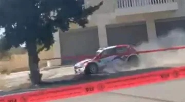 فيديو: لحظات مرعبة في رالي رأس نحاش