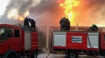 تفاصيل إخماد حريق في مطعم داخل نادي بالعجوزة