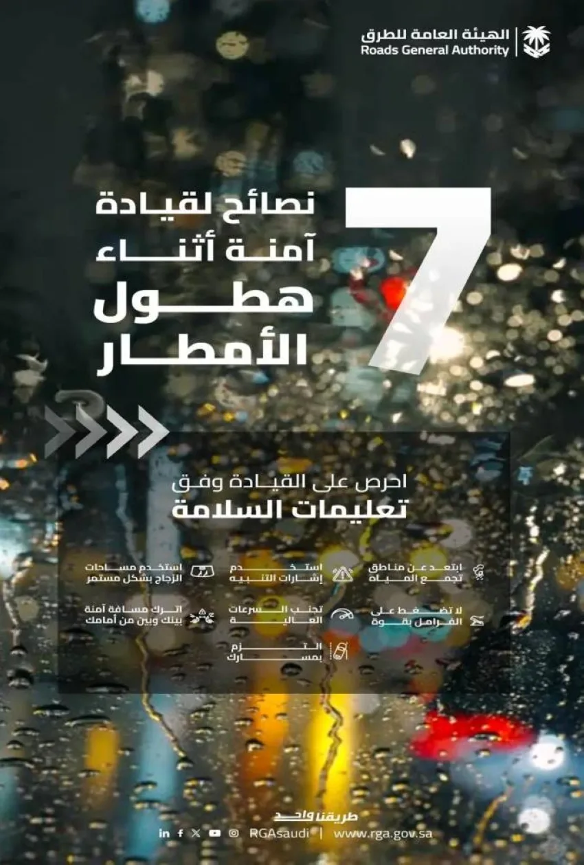 الطرق تشدد على أهمية الالتزام بتعليمات السلامة أثناء القيادة الطرق تشدد على أهمية الالتزام بتعليمات السلامة أثناء القيادة