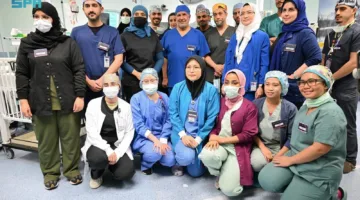 نجاح إجراء فصل التوأم السوري الملتصق سيلين وإيلين