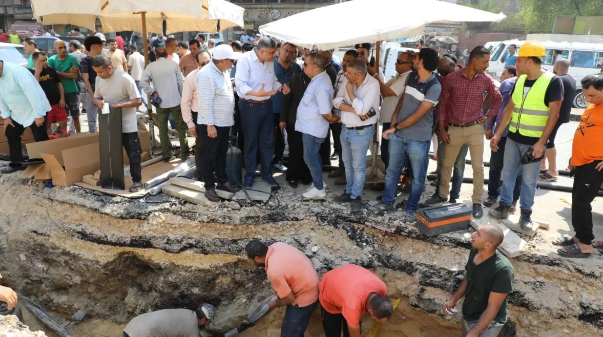 بعد انقطاع دام 18 ساعة في الجيزة.. استئناف جزئي لتدفق المياه واستعادة الكهرباء خلال 3 ساعات بعد انقطاع دام 18 ساعة في الجيزة.. استئناف جزئي لتدفق المياه واستعادة الكهرباء خلال 3 ساعات