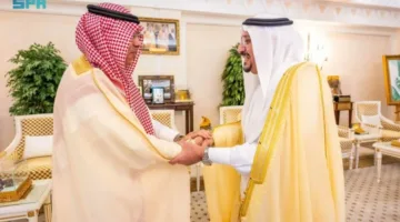 أمير القصيم يلتقي برئيس الهيئة العامة للطيران المدني