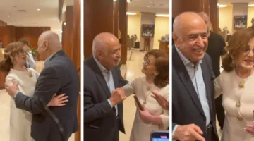 ظهور غير متوقع للفنان السوري أسعد فضة بعد شائعة مرافقة ميادة الحناوي