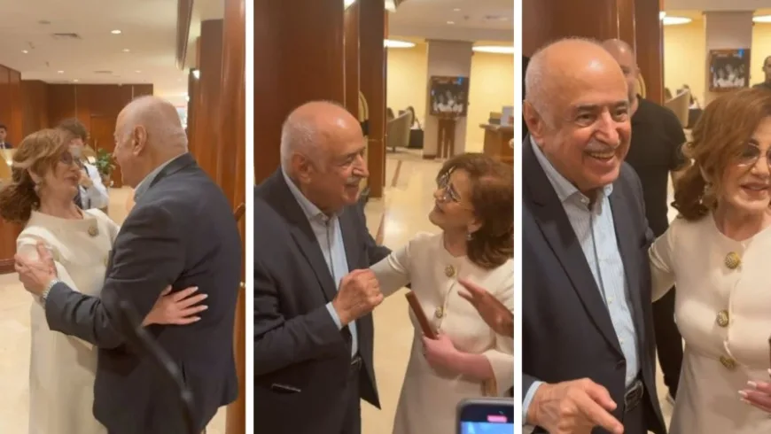 ظهور غير متوقع للفنان السوري أسعد فضة بعد شائعة مرافقة ميادة الحناوي ظهور غير متوقع للفنان السوري أسعد فضة بعد شائعة مرافقة ميادة الحناوي