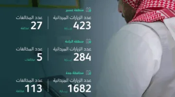 وزارة السياحة تقوم بـ 2750 جولة تفتيشية على الفعاليات السياحية في وجهات صيف السعودية