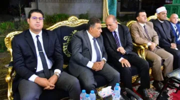 محافظ الدقهلية يعزي رئيس جامعة المنصورة في فقدان شقيقه الأكبر بعزبة خاطر بالمنزلة