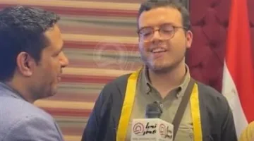 العاشر على دفعة الثانوية العامة في احتفالية مستقبل وطن: أشكر والدتي وأطمح للالتحاق بكلية الطب (فيديو)