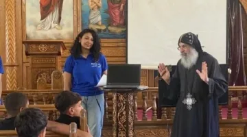 اجتماع للمرحلة الإعدادية في إيبارشية بنها وقويسنا بحضور الأنبا مكسيموس