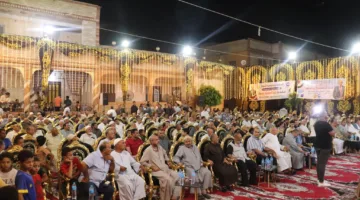 مؤتمر شعبي كبير لتأييد القائمة الوطنية في انتخابات مجلس الشيوخ بكفر الشيخ