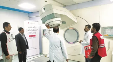 الهلال الأحمر: مساعدة مرضى الفشل الكلوي والسرطان في اليمن