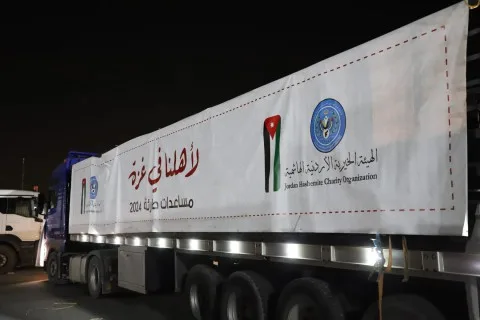 التحقيق في مساعدات الأردن تلاها رسائل رسمية تحظر التجمعات التضامنية.