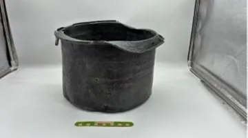اكتشاف وعاء برونزي قديم يعود تاريخه إلى 1400 عام في تركيا