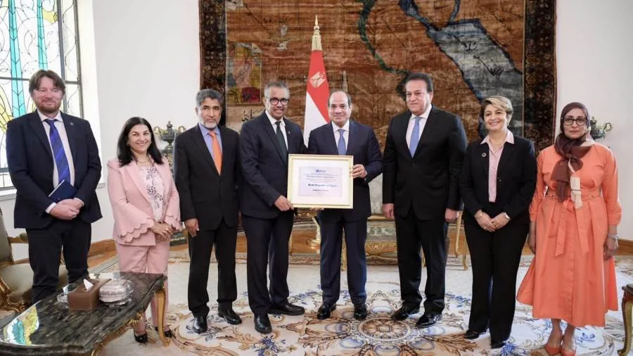 منظمة الصحة العالمية: مصر الأولى عالميًا في الوصول إلى المستوى الذهبي في القضاء على فيروس C