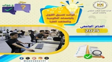 دليل شامل حول تنسيق الجامعات 2025: أسئلة وأجوبة