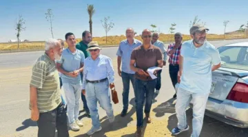 مسؤولو مدينة القاهرة الجديدة يراجعون مشاريع الكهرباء والمرافق في التجمع السادس