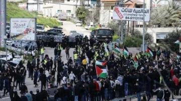 فلسطينيو الداخل ينظمون مظاهرات احتجاجاً على حصار غزة من قبل إسرائيل