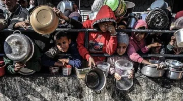ظلال مجاعة غزة: لوحات تسجل معاناة فارغة القدور