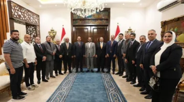الحلبوسي يجتمع مع المحافظ الجديد لبغداد لتعزيز التعاون السياسي لدعم الحكومة المحلية