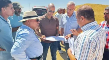 مسؤولو مدينة القاهرة الجديدة يقومون بجولة لتفقد مشاريع الكهرباء والمرافق في التجمع السادس