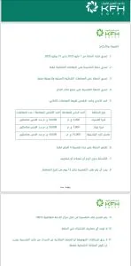 بطاقات KFH – مصر الائتمانية توفر إمكانية تقسيط المدفوعات بدون فوائد حتى 6 أشهر.
