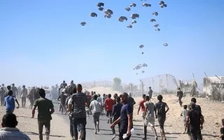 سكان غزة: تقدير لجهود محمد بن زايد والإمارات
