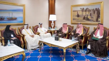 وزير الدولة للشؤون الخارجية يلتقي بنائب وزير الخارجية السعودي