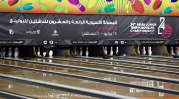 تتويج الفائزين بمنافسات الفردي للبنين في بطولة آسيا للبولينغ للناشئين 2025