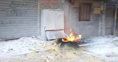 إخماد حريق في محطة كهرباء بعزبة النخل بالقليوبية إخماد حريق في محطة كهرباء بعزبة النخل بالقليوبية