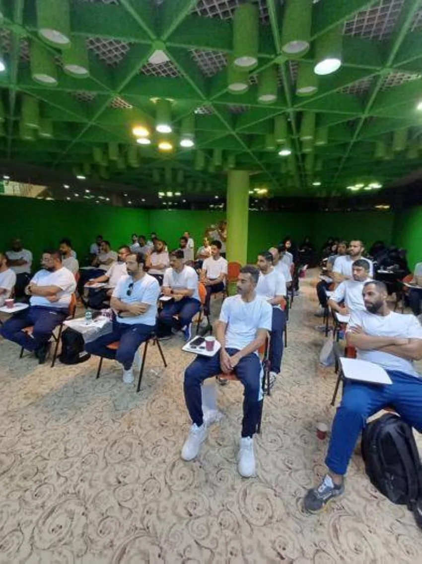 برعاية رئيس اتحاد الكرة الطائرة… بدء دورة تدريب الحكام والحكمات في الرياض برعاية رئيس اتحاد الكرة الطائرة… بدء دورة تدريب الحكام والحكمات في الرياض