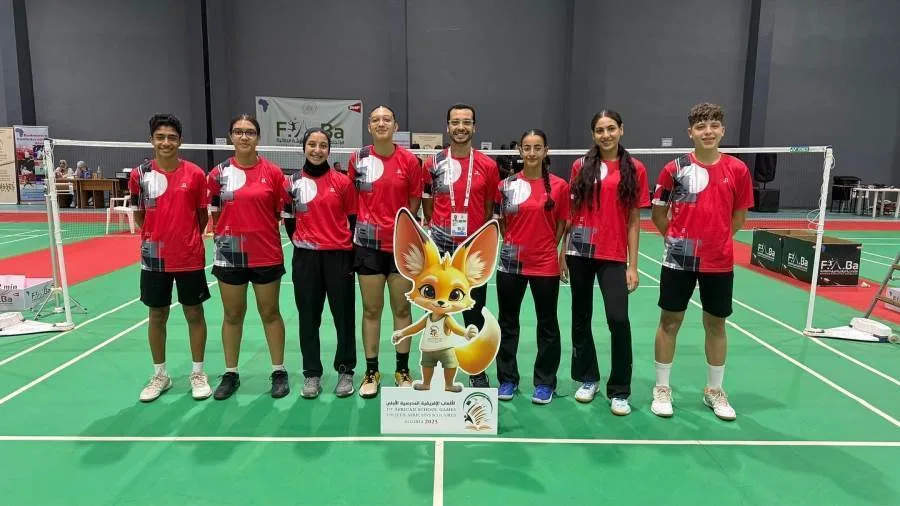 منتخب البادمنتون يحقق ميدالية برونزية في البطولة المدرسية الإفريقية بالجزائر