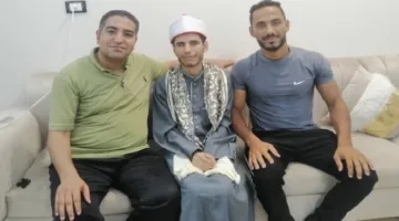 ياسر بدران يتصدر قائمة أوائل الثانوية الأزهرية للمكفوفين في الشرقية: نجاحي بفضل الله ودعم والدي.