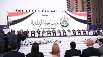 أبو العينين في تجمع جماهيري للجبهة الوطنية بالجيزة: لولا الرئيس السيسي لكانت القضية الفلسطينية قد انتهت.