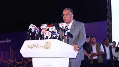 محمود مسلم في مؤتمر الجبهة الوطنية بالجيزة: مصر واجهت مخطط التهجير، وتأييد القضية الفلسطينية ينطلق من مبدأ وقوة. محمود مسلم في مؤتمر الجبهة الوطنية بالجيزة: مصر واجهت مخطط التهجير، وتأييد القضية الفلسطينية ينطلق من مبدأ وقوة.