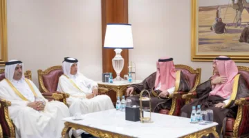 نائب وزير الخارجية يجتمع مع وزير الدولة للشؤون الخارجية في قطر