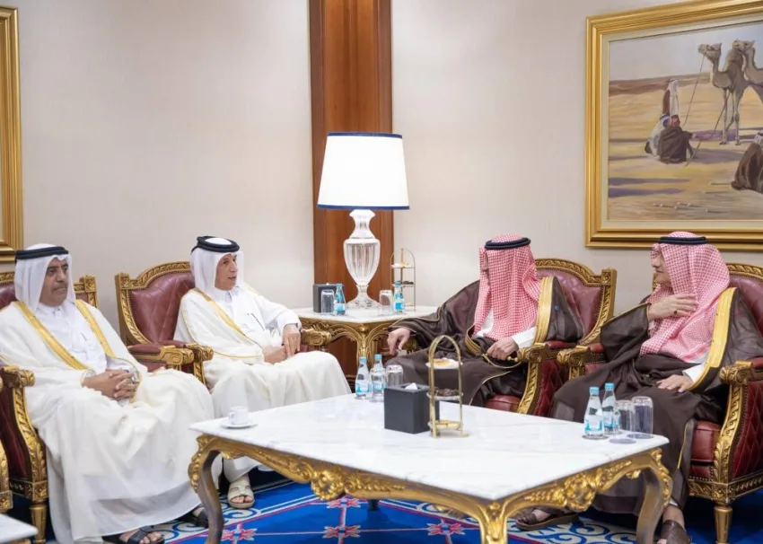 نائب وزير الخارجية يجتمع مع وزير الدولة للشؤون الخارجية في قطر نائب وزير الخارجية يجتمع مع وزير الدولة للشؤون الخارجية في قطر