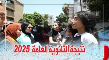 رابط الحصول على نتيجة الصف الثالث ثانوي 2025.. تحقق من نتيجتك الآن عبر الموقع الرسمي لوزارة التربية والتعليم