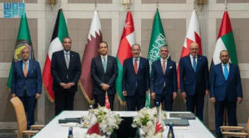 بالم نيابة عن وزير الخارجية، الواصل يشارك في الاجتماع الوزاري التنسيقي لدول الخليج.